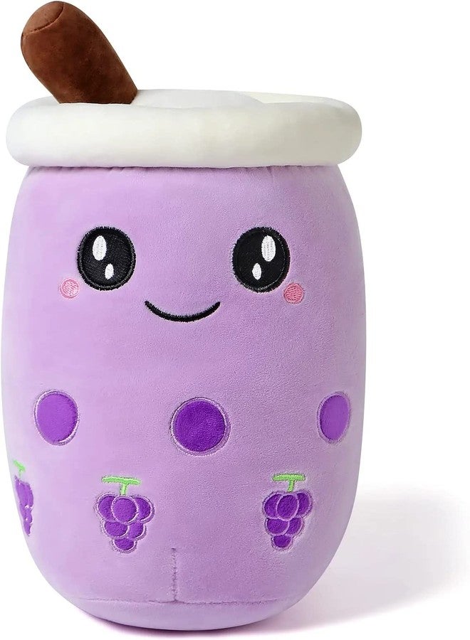 TechMax Solution دمية شاي الفقاعات المحشوة من تيك ماكس سوليوشن كاواي، دمية قطيفة على شكل كوب شاي حليب بوبا، وسادة لعبة للأطفال - Image 1